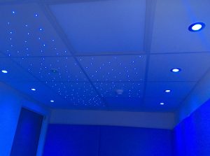 Mood Lights and Fibre Optic Ceiling Used in Calming Rooms